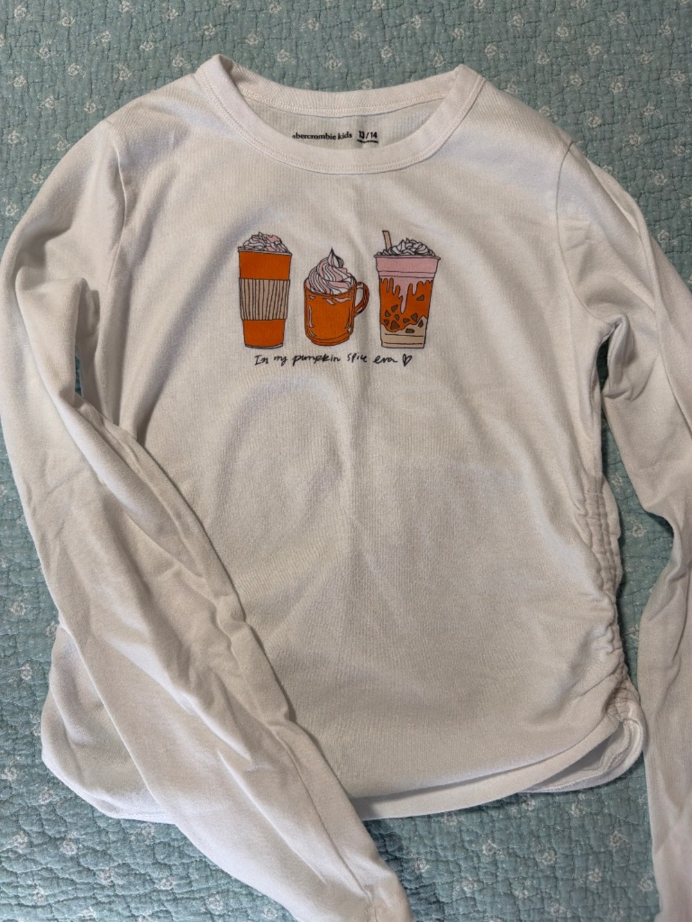 Abercrombie kids long sleeve shirt size 13/14